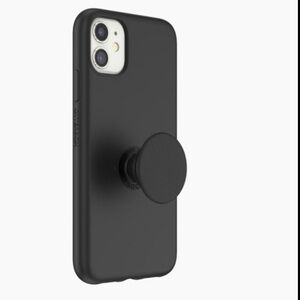 Apple Otter + Pop Figura iPhone 11 Black -Silicone Slim